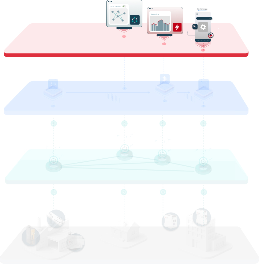 Tech vision graphic